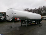 Fruehauf Fuel tank alu 39 m3 / 1 comp + pump